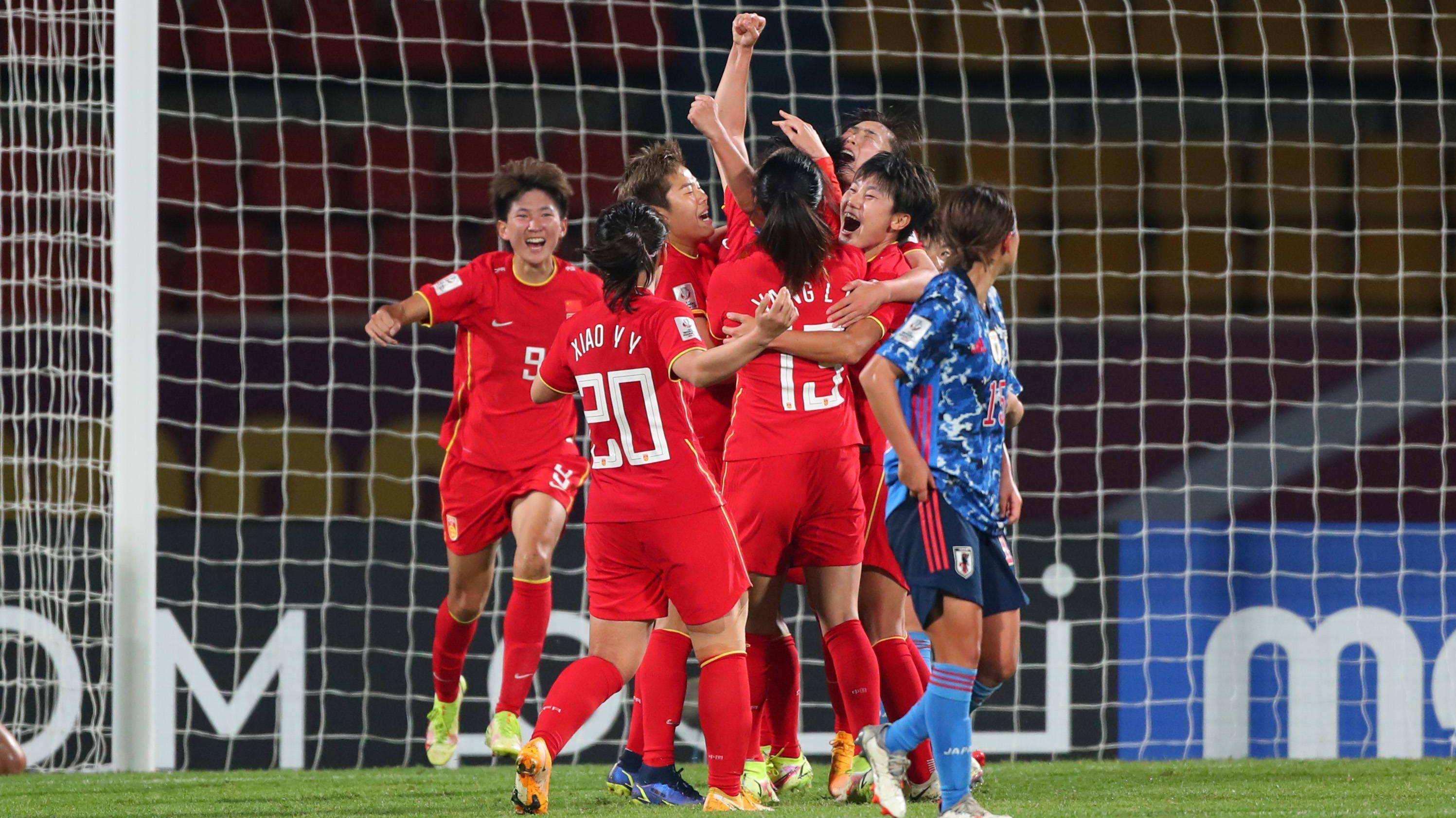 东亚杯-中国女足4-2中国台北2球领先被追平邵子钦双响